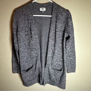 Old Navy Heather Gray Open-Front Cardigan